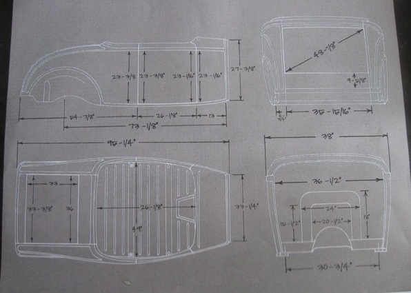 32 Ford blueprint #5